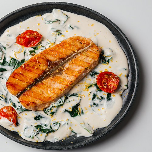 Лосось гриль