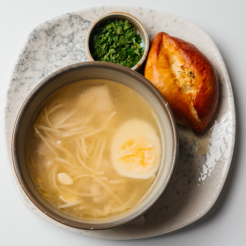 Куриная лапша 