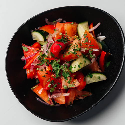 Овощной домашний салат